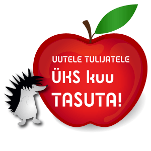 minilaod üks kuu tasuta